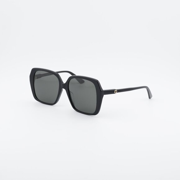 Gucci GG0533SA 001 Sunglasses Black Square Frame, Grey Lenses main image 6